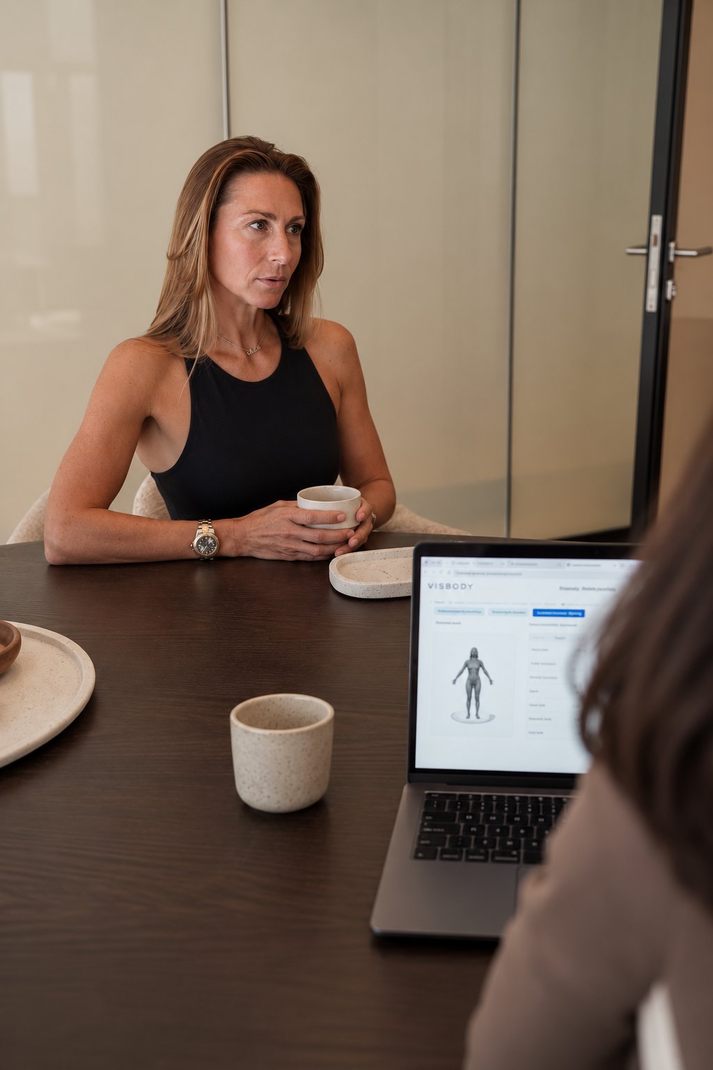 Persoonlijk consult met lichaamsanalyse